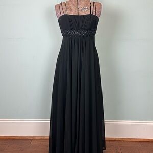 Elegant Black Evening Gown